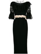 Dolce & Gabbana Fashion Sinner Lace Dress - Black