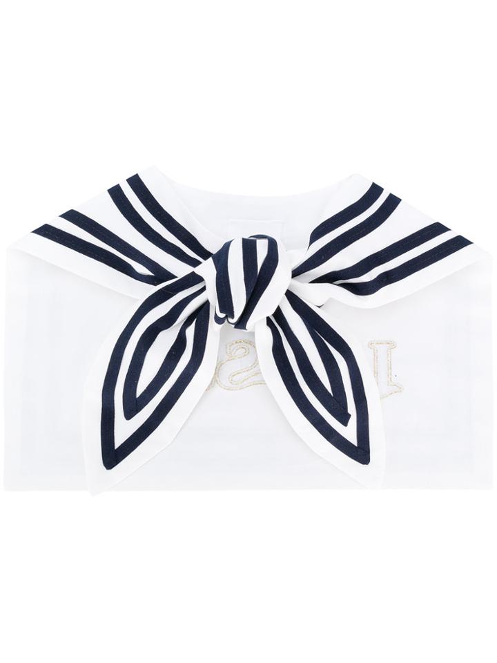 Pinko Nautical Scarf - White