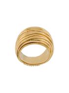 Aurelie Bidermann Thalia Ring - Metallic