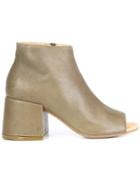 Mm6 Maison Margiela Open Toe Boots