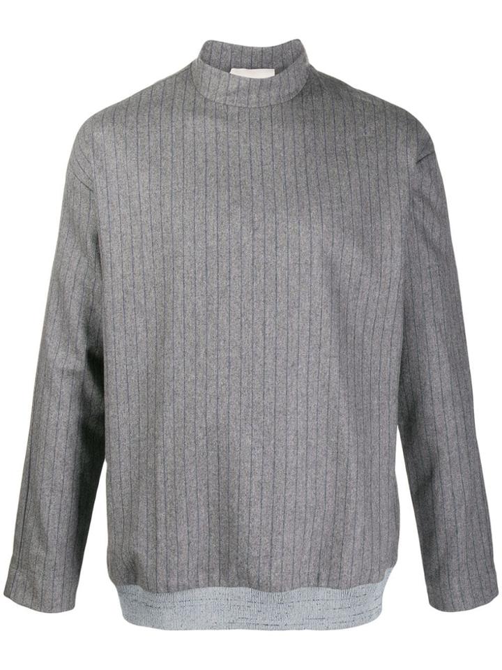 Stephan Schneider Ralphs Striped Sweatshirt - Grey