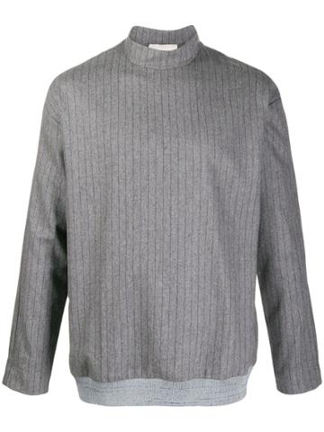 Stephan Schneider Ralphs Striped Sweatshirt - Grey