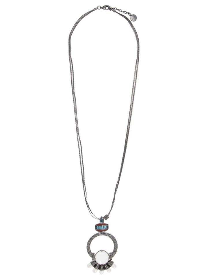 Camila Klein Helena Long Necklace - Metallic