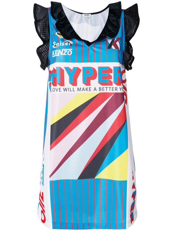 Kenzo Hyper Kenzo Mini Dress - Blue