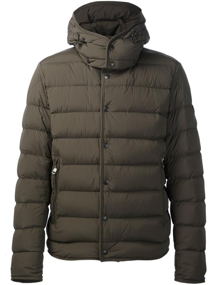 Moncler 'nazaire' Padded Jacket - Green