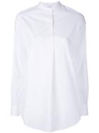 Aspesi Long-line Shirt - White