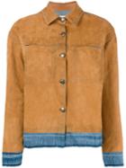 Golden Goose Deluxe Brand Bernhardt Jacket, Women's, Size: Xs, Brown, Cotton/leather