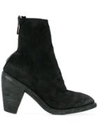 Guidi Slouch Ankle Boots - Black