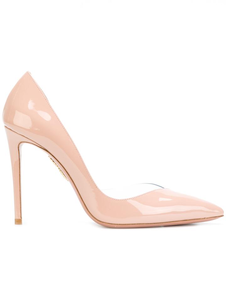 Aquazzura Eclipse Pumps - Pink & Purple