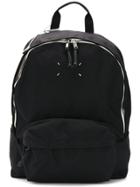 Maison Margiela Zip-detail Backpack - Black
