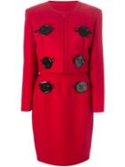 Moschino Vintage 'needle' Skirt Suit, Women's, Size: 42, Red