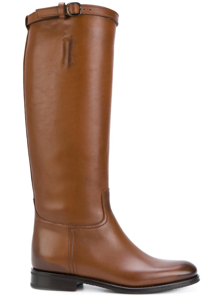 Church's Calf Length Boots - Brown