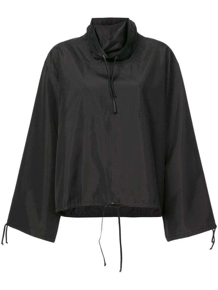 Victoria Beckham Drawstring Sweatshirt - Black