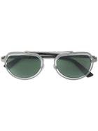 Diesel Aviator Frame Sunglasses - Grey