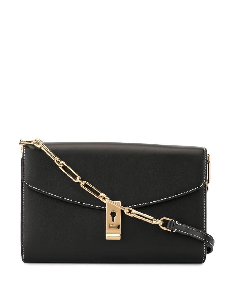 Bally Alba Shoulder Bag - Black