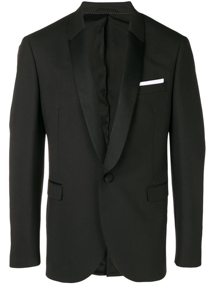 Neil Barrett Tuxedo Single-breasted Blazer - Black