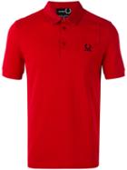 Raf Simons X Fred Perry - Denim Pocket Pique Shirt - Men - Cotton - 40, Red, Cotton