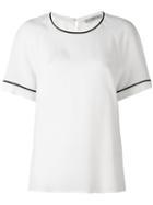 Etro - Relaxed Fit T-shirt - Women - Silk - 44, Nude/neutrals, Silk