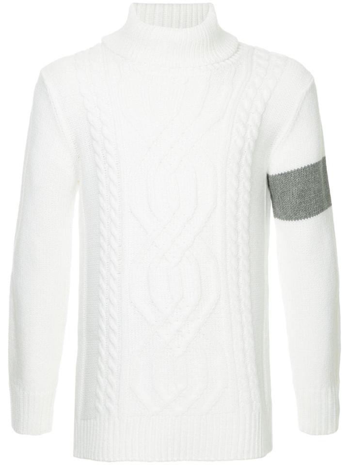 Guild Prime Cable Knit Sweater - White