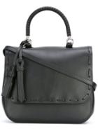 Max Mara - Flap Shoulder Bag - Women - Calf Leather - One Size, Women's, Black, Calf Leather
