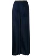 Fabiana Filippi Pleated Maxi Skirt - Blue