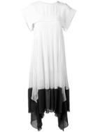 Chloé Shift Asymmetric Dress - White