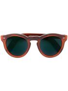 Cutler & Gross Round Framed Sunglasses - Brown