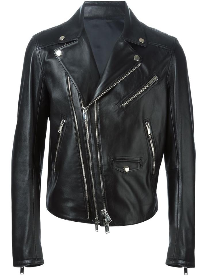 Les Hommes Biker Jacket