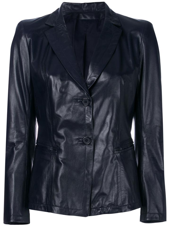 Sylvie Schimmel Textured Blazer - Blue