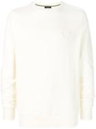 Calvin Klein Jeans Embossed Logo Sweatshirt - Nude & Neutrals