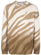 Prabal Gurung Animal Knit Jumper - Neutrals