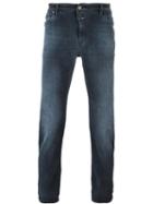Closed Slim Fit Jeans, Men's, Size: 34, Blue, Cotton/polyester/spandex/elastane