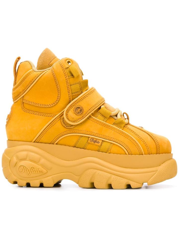 Buffalo High-top Platform Sneakers - Yellow