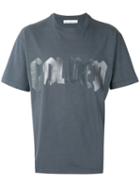 Golden Goose Deluxe Brand Golden Print T-shirt, Men's, Size: Large, Grey, Cotton