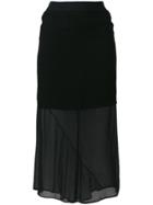 Lost & Found Ria Dunn Layered Skirt - Black