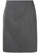 Comme Des Garçons Pre-owned Camouflage Patch A-line Skirt - Grey