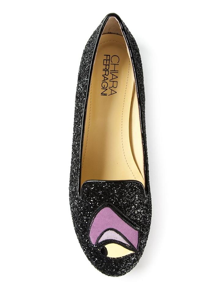 Chiara Ferragni Eye Detail Ballerinas