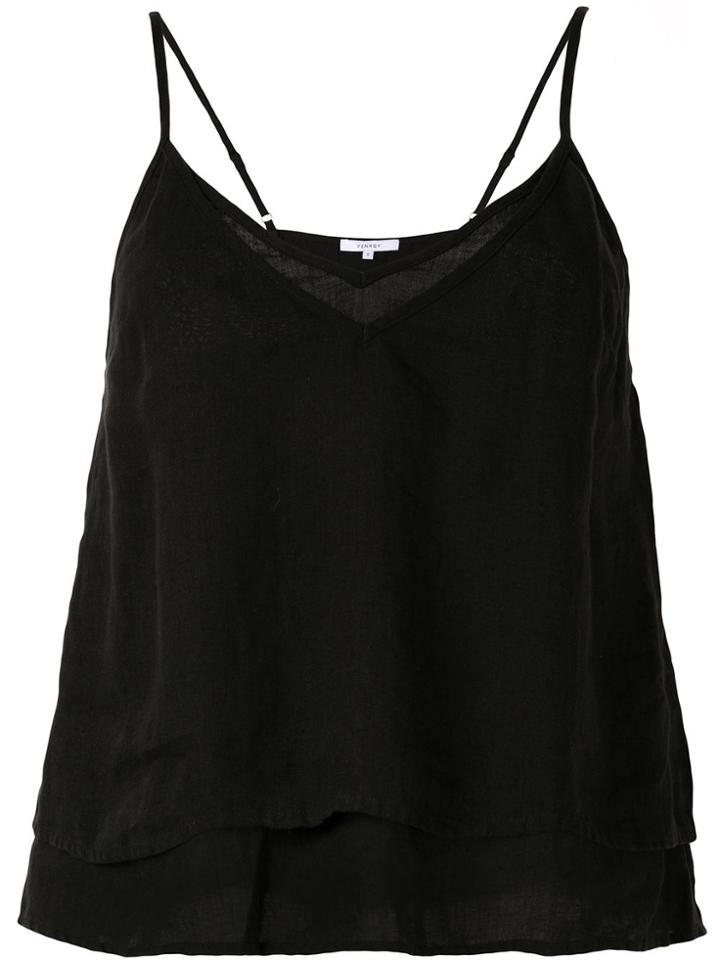 Venroy Spaghetti Strap Vest - Black