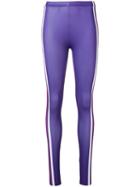 Marcelo Burlon County Of Milan Slim Fit Leggings - Purple
