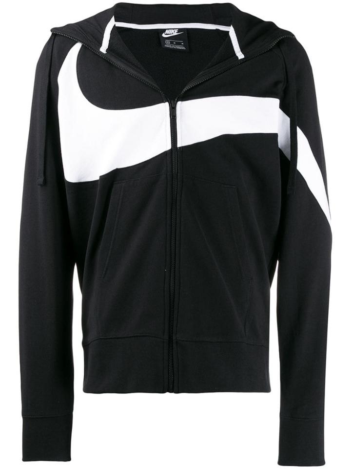 Nike Contrast Logo Jacket - Black