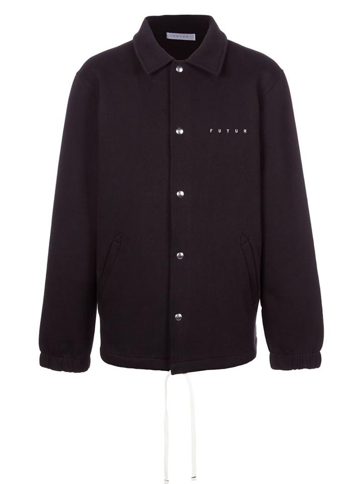 Futur 'steady' Shirt Jacket, Men's, Size: Xl, Black, Cotton