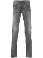 Dondup Faded Slim-fit Jeans - Grey