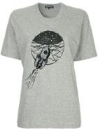 Markus Lupfer Rocket Applique T-shirt - Grey