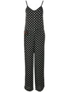 Essentiel Antwerp Polka Dot Jumpsuit - Black