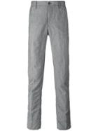 Incotex - Slim Fit Trousers - Men - Linen/flax/wool - 32, Grey, Linen/flax/wool