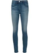 3x1 High-rise Skinny Jeans, Women's, Size: 26, Blue, Cotton/spandex/elastane/polyester