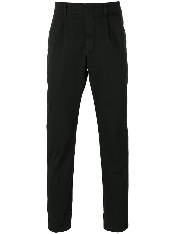 Dondup - Cropped Chino Trousers - Men - Cotton/spandex/elastane - 31, Black, Cotton/spandex/elastane