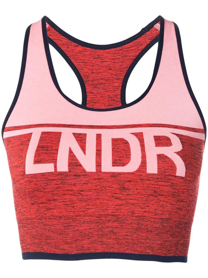 Lndr A-team Logo Crop Top - Orange
