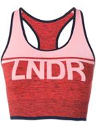 Lndr A-team Logo Crop Top - Orange