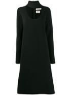 Bottega Veneta Choker Neck Dress - Black